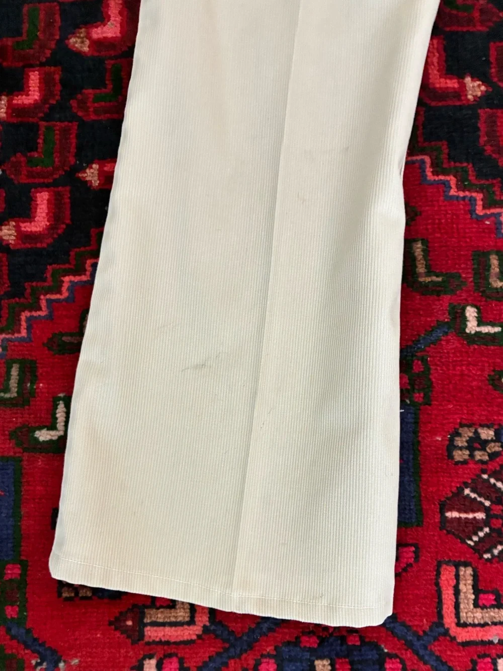 Vintage 70s Levi’s Sta-Prest Corduroy Khaki Kick Flare Pants